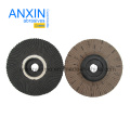 Flexible Abrasive Flap Disc with Silicon Carbide Sand Cloth for Polishing Steel